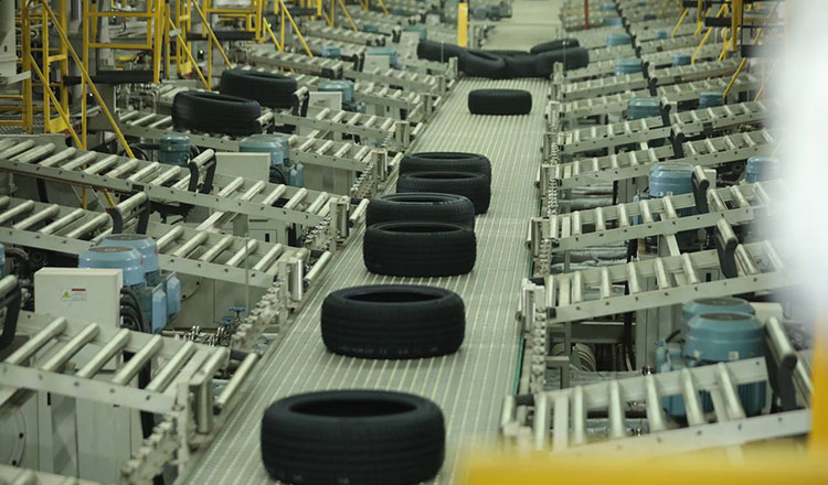 Car tyre exports surge by 76 percent